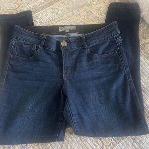 Wit & Wisdom Dark Indigo Straight Leg Jeans